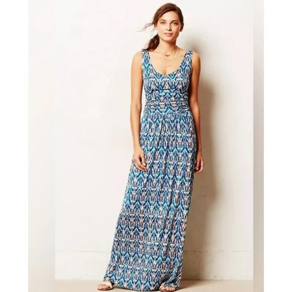 Anthropologie Vanessa Virginia Tidal maxi dress - Size Small - Picture 1 of 10